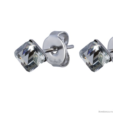 Пусеты Fiore Luna,  Grey, SWE2127/1 GRE S Пусеты Fiore Luna,  Grey, SWE2127/1 GRE S